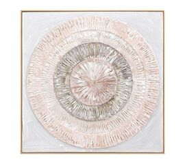 ΠΙΝΑΚΑΣ ΤΟΙΧΟΥ 3D HM4578 ΜΕ ΚΟΡΝΙΖΑ ΜΠΕΖ-ΧΕΙΡΟΠΟΙΗΤΟΙ ΚΥΚΛΟΙ 82x4,5Χ82Υεκ. - ΠΙΝΑΚΕΣ στο Milonadakis.gr