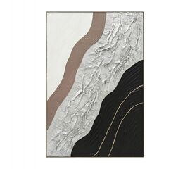 ΠΙΝΑΚΑΣ ΤΟΙΧΟΥ ABSTRACT HM4553.02 ΜΕ ΚΟΡΝΙΖΑ ΜΠΕΖ-ΚΑΜΒΑΣ-ΧΕΙΡΟΠΟΙΗΤΟΣ 82x4.5x122Υεκ - ΠΙΝΑΚΕΣ στο Milonadakis.gr