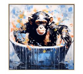 ΠΙΝΑΚΑΣ TOIXOY HM4539 ΜΕ ΚΟΡΝΙΖΑ ΜΠΕΖ-ΚΑΜΒΑΣ ΕΚΤΥΠΩΣΗ ΠΙΘΗΚΑΚΙ 62x4,5x62Υεκ. - ΠΙΝΑΚΕΣ στο Milonadakis.gr