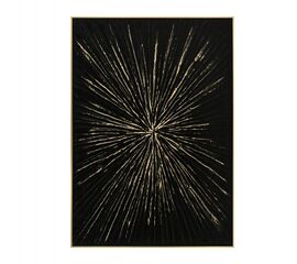 ΠΙΝΑΚΑΣ TOIXOY HM4549 ΜΕ ΚΟΡΝΙΖΑ ΜΠΕΖ-ΚΑΜΒΑΣ ΜΑΥΡΟΣ-ΧΕΙΡΟΠΟΙΗΤΟΣ 72x4,5x102Υεκ. - ΠΙΝΑΚΕΣ στο Milonadakis.gr