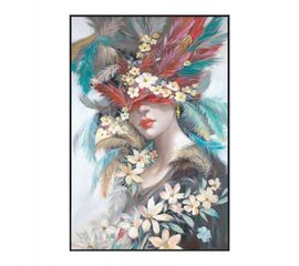 ΠΙΝΑΚΑΣ TOIXOY HM4564 ΜΕ ΚΟΡΝΙΖΑ ΜΑΥΡΗ-ΚΑΜΒΑΣ ΕΚΤΥΠΩΣΗ ΓΥΝΑΙΚΕΙΟ ΠΡΟΣΩΠΟ 82x4,5x122Υεκ. - ΠΙΝΑΚΕΣ στο Milonadakis.gr