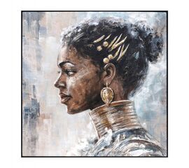 ΠΙΝΑΚΑΣ TOIXOY ΤΕΤΡΑΓΩΝΟΣ HM4544 ΜΕ ΚΟΡΝΙΖΑ ΜΑΥΡΗ-ΚΑΜΒΑΣ ΕΚΤΥΠΩΣΗ ΠΡΟΦΙΛ ΓΥΝΑΙΚΑΣ 102x4,5x102Υεκ - ΠΙΝΑΚΕΣ στο Milonadakis.gr