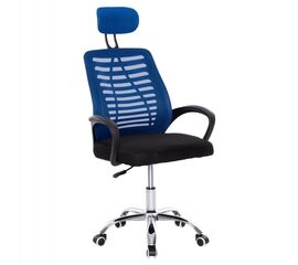 ΚΑΡΕΚΛΑ ΓΡΑΦΕΙΟΥ TRAIL2 HM1193.36 ΜΠΛΕ & ΜΑΥΡΟ MESH-ΠΟΔΙ ΧΡΩΜΙΟΥ 61x61x116Yεκ. - ΚΑΡΕΚΛΕΣ ΓΡΑΦΕΙΟΥ στο Milonadakis.gr