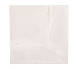 ΠΙΝΑΚΑΣ ΤΕΤΡΑΓΩΝΟΣ ΣΕΙΡΑ SANTORINI HM4507 MDF ΣΕ ΥΠΟΛΕΥΚΟ ΧΡΩΜΑ 80x4(πάχος)x80Υεκ. - ΠΙΝΑΚΕΣ στο Milonadakis.gr