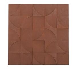 ΠΙΝΑΚΑΣ ΤΕΤΡΑΓΩΝΟΣ ΣΕΙΡΑ SANTORINI HM4524 MDF ΣΕ ΚΑΦΕ ΧΡΩΜΑ 80x5(πάχος)x80Υεκ. - ΠΙΝΑΚΕΣ στο Milonadakis.gr