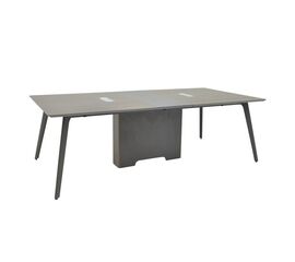 Τραπέζι συνεδριάσεων επαγγελματικό Denith pakoworld ανθρακί-καρυδί 240x120x75εκ - ΓΡΑΦΕΙΑ στο Milonadakis.gr