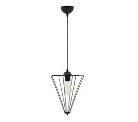 Φωτιστικό οροφής μονόφωτο Saway pakoworld E27 μαύρο 30x30x80εκ - ΦΩΤΙΣΤΙΚΑ ΟΡΟΦΗΣ στο Milonadakis.gr