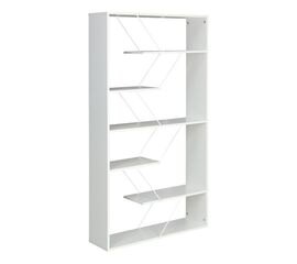 Βιβλιοθήκη Tars pakoworld λευκό 84x24x157εκ - ΒΙΒΛΙΟΘΗΚΕΣ στο Milonadakis.gr