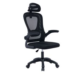 Καρέκλα γραφείου διευθυντή Delilah pakoworld mesh μαύρο - ΚΑΡΕΚΛΕΣ ΓΡΑΦΕΙΟΥ στο Milonadakis.gr