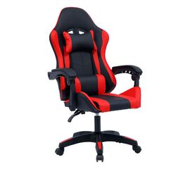 Καρέκλα γραφείου gaming William pakoworld PU μαύρο-κόκκινο - ΚΑΡΕΚΛΕΣ ΓΡΑΦΕΙΟΥ στο Milonadakis.gr