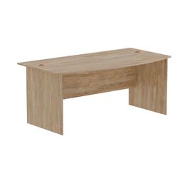 Γραφείο εργασίας επαγγελματικό Anze pakoworld φυσικό μελαμίνης 180x93.5x75εκ - ΓΡΑΦΕΙΑ στο Milonadakis.gr