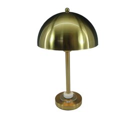 Επιτραπέζιο φωτιστικό Lustrous Inart Ε27 χρυσό μέταλλο Φ25x42εκ - ΕΠΙΤΡΑΠΕΖΙΑ ΦΩΤΙΣΤΙΚΑ στο Milonadakis.gr