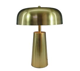 Επιτραπέζιο φωτιστικό Luminary Inart Ε27 χρυσό μέταλλο Φ30x40εκ - ΕΠΙΤΡΑΠΕΖΙΑ ΦΩΤΙΣΤΙΚΑ στο Milonadakis.gr