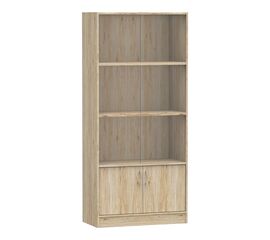 Βιβλιοθήκη Burcy pakoworld oak 80x40x177εκ - ΒΙΒΛΙΟΘΗΚΕΣ στο Milonadakis.gr