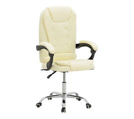 Καρέκλα γραφείου διευθυντή Kardi pakoworld μπεζ  pu 66x64x117εκ - ΚΑΡΕΚΛΕΣ ΓΡΑΦΕΙΟΥ στο Milonadakis.gr