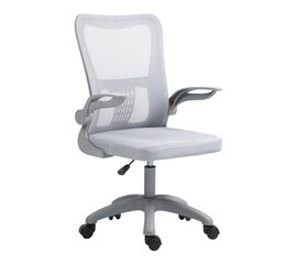 Καρέκλα γραφείου εργασίας Annalise pakoworld mesh γκρι 57x53x100εκ - ΚΑΡΕΚΛΕΣ ΓΡΑΦΕΙΟΥ στο Milonadakis.gr