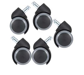 Ροδάκια σετ 5 τεμ για καρέκλες γραφείου Beviane pakoworld - ΑΝΤΑΛΛΑΚΤΙΚΑ στο Milonadakis.gr