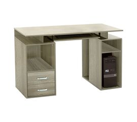 Γραφείο υπολογιστή Liberion pakoworld σε απόχρωση sonoma 120x55x76εκ - ΓΡΑΦΕΙΑ στο Milonadakis.gr