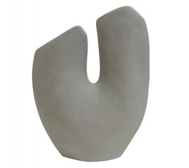 ΕΠΙΤΡΑΠΕΖΙΟ ΚΕΡΑΜΙΚΟ ΔΙΑΚΟΣΜΗΤΙΚΟ GLAΖΕ HM4619.03 ΓΚΡΙ ΜΑΤ 20,5x8x26Υεκ - ΑΝΤΙΚΕΙΜΕΝΑ στο Milonadakis.gr