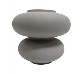 ΕΠΙΤΡΑΠΕΖΙΟ ΚΕΡΑΜΙΚΟ ΔΙΑΚΟΣΜΗΤΙΚΟ GLAΖΕ HM4629.03 ΓΚΡΙ ΜΑΤ Φ18x17Υεκ - ΑΝΤΙΚΕΙΜΕΝΑ στο Milonadakis.gr