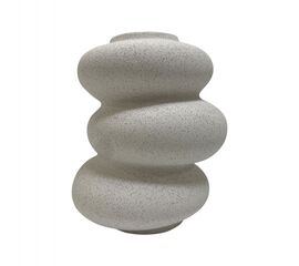 ΕΠΙΤΡΑΠΕΖΙΟ ΚΕΡΑΜΙΚΟ ΔΙΑΚΟΣΜΗΤΙΚΟ GLAΖΕ HM4628.01 ΥΠΟΛΕΥΚΟ ΚΡΥΣΤΑΛΛΙΚΟ Φ16x19,5Υεκ - ΑΝΤΙΚΕΙΜΕΝΑ στο Milonadakis.gr