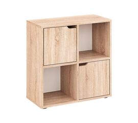 Βιβλιοθήκη Bookel pakoworld σε sonoma απόχρωση 59.6x27.5x60.4εκ - ΒΙΒΛΙΟΘΗΚΕΣ στο Milonadakis.gr