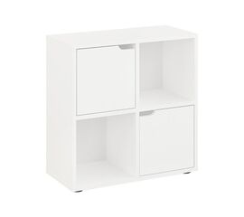 Βιβλιοθήκη Bookel pakoworld σε λευκή απόχρωση 59.6x27.5x60.4εκ - ΒΙΒΛΙΟΘΗΚΕΣ στο Milonadakis.gr