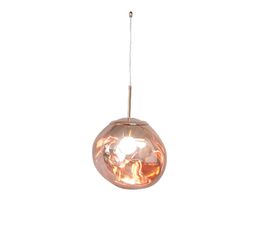 Φωτιστικό οροφής μονόφωτο Gloine pakoworld E27 σε copper απόχρωση Φ28x60εκ - ΦΩΤΙΣΤΙΚΑ ΟΡΟΦΗΣ στο Milonadakis.gr