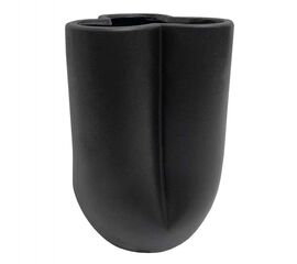 ΕΠΙΤΡΑΠΕΖΙΟ ΚΕΡΑΜΙΚΟ ΔΙΑΚΟΣΜΗΤΙΚΟ GLAΖΕ HM4613.02 ΜΑΥΡΟ ΜΑΤ Φ16x22Υεκ - ΑΝΤΙΚΕΙΜΕΝΑ στο Milonadakis.gr