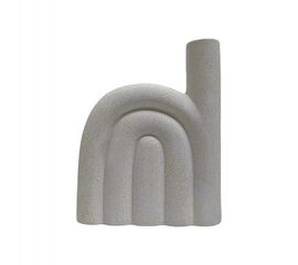 ΕΠΙΤΡΑΠΕΖΙΟ ΚΕΡΑΜΙΚΟ ΔΙΑΚΟΣΜΗΤΙΚΟ ARCON HM4639.01 ΚΡΥΣΤΑΛΛΙΚΟ ΥΠΟΛΕΥΚΟ 23,5x5,5x29,5Υεκ - ΑΝΤΙΚΕΙΜΕΝΑ στο Milonadakis.gr