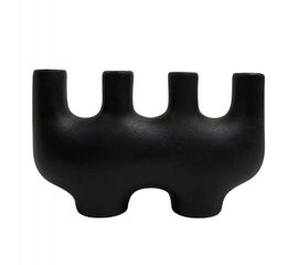 ΕΠΙΤΡΑΠΕΖΙΟ ΚΕΡΑΜΙΚΟ ΔΙΑΚΟΣΜΗΤΙΚΟ MANI HM4641.02 ΜΑΥΡΟ ΜΑΤ 21x6x13Υεκ - ΑΝΤΙΚΕΙΜΕΝΑ στο Milonadakis.gr