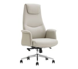 Καρέκλα γραφείου διευθυντή Rekter pakoworld PU σε μπεζ απόχρωση 77x65x119-127εκ - ΚΑΡΕΚΛΕΣ ΓΡΑΦΕΙΟΥ στο Milonadakis.gr