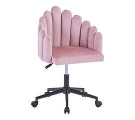 Καρέκλα εργασίας περιστρεφόμενη Manole pakoworld βελούδο σε σάπιο μήλο απόχρωση 58x44x90εκ - ΚΑΡΕΚΛΕΣ ΓΡΑΦΕΙΟΥ στο Milonadakis.gr