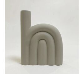 ΕΠΙΤΡΑΠΕΖΙΟ ΚΕΡΑΜΙΚΟ ΔΙΑΚΟΣΜΗΤΙΚΟ ARCON HM4639.03 ΓΚΡΙ ΜΑΤ 23,5x5,5x29,5Υεκ - ΑΝΤΙΚΕΙΜΕΝΑ στο Milonadakis.gr