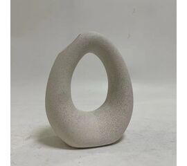 ΕΠΙΤΡΑΠΕΖΙΟ ΚΕΡΑΜΙΚΟ ΔΙΑΚΟΣΜΗΤΙΚΟ ELLIPTO HM4644.01 ΥΠΟΛΕΥΚΟ ΚΡΥΣΤΑΛΛΙΚΟ 16,5x9x20,3Υεκ - ΑΝΤΙΚΕΙΜΕΝΑ στο Milonadakis.gr