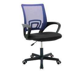 Καρέκλα γραφείου Berto II pakoworld με ύφασμα mesh σε μπλε-μαύρη απόχρωση 60x48x85-95εκ - ΚΑΡΕΚΛΕΣ ΓΡΑΦΕΙΟΥ στο Milonadakis.gr