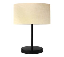 Επιτραπέζιο φωτιστικό Roojee pakoworld Ε27 σε μπεζ-μαύρο απόχρωση Φ24x37εκ - ΕΠΙΤΡΑΠΕΖΙΑ ΦΩΤΙΣΤΙΚΑ στο Milonadakis.gr