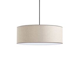 Φωτιστικό οροφής Rufio pakoworld Ε27 σε καφέ-κρέμα απόχρωση Φ50x20εκ - ΦΩΤΙΣΤΙΚΑ ΟΡΟΦΗΣ στο Milonadakis.gr