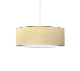 Φωτιστικό οροφής Rufio pakoworld Ε27 σε μπεζ-καφέ απόχρωση Φ50x20εκ - ΦΩΤΙΣΤΙΚΑ ΟΡΟΦΗΣ στο Milonadakis.gr