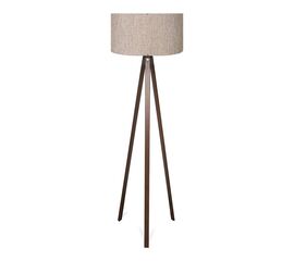 Φωτιστικό δαπέδου PWL-1059 pakoworld Ε27 σε άμμου/μπεζ-καρυδί απόχρωση Φ38x140εκ - ΦΩΤΙΣΤΙΚΑ ΔΑΠΕΔΟΥ στο Milonadakis.gr