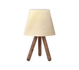 Επιτραπέζιο φωτιστικό PWL-1071 pakoworld Ε27 μπεζ -καρυδί Φ22x32εκ - ΕΠΙΤΡΑΠΕΖΙΑ ΦΩΤΙΣΤΙΚΑ στο Milonadakis.gr