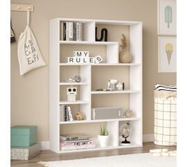 Βιβλιοθήκη Decora pakoworld σε λευκη απόχρωση 90x22x123.6εκ - ΒΙΒΛΙΟΘΗΚΕΣ στο Milonadakis.gr