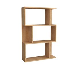 Βιβλιοθήκη Kadu pakoworld σε oak απόχρωση  72x22x108εκ - ΒΙΒΛΙΟΘΗΚΕΣ στο Milonadakis.gr