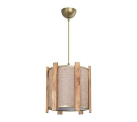 Φωτιστικό οροφής μονόφωτο Lidya pakoworld Ε27 σε μπεζ-άμμου απόχρωση Φ31.5x28εκ - ΦΩΤΙΣΤΙΚΑ ΟΡΟΦΗΣ στο Milonadakis.gr