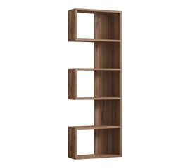 Βιβλιοθήκη Cascade pakoworld σε sonoma  απόχρωση 51.8x22x150εκ - ΒΙΒΛΙΟΘΗΚΕΣ στο Milonadakis.gr