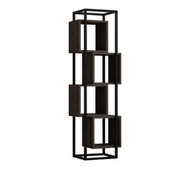 Βιβλιοθήκη Gridur pakoworld σε σκούρο καρυδί απόχρωση 44x29x140εκ - ΒΙΒΛΙΟΘΗΚΕΣ στο Milonadakis.gr