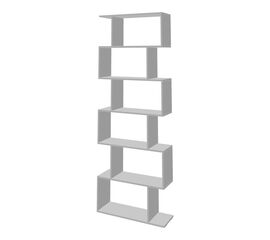 Βιβλιοθήκη Sezen pakoworld σε λευκή απόχρωση 70x24x191.5εκ - ΒΙΒΛΙΟΘΗΚΕΣ στο Milonadakis.gr