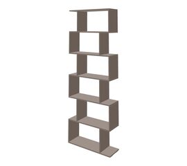 Βιβλιοθήκη Sezen pakoworld σε μόκα απόχρωση 70x24x191.5εκ - ΒΙΒΛΙΟΘΗΚΕΣ στο Milonadakis.gr