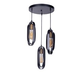 Φωτιστικό οροφής τρίφωτο Tahmno pakoworld μαύρο 30x3x31εκ - ΦΩΤΙΣΤΙΚΑ ΟΡΟΦΗΣ στο Milonadakis.gr