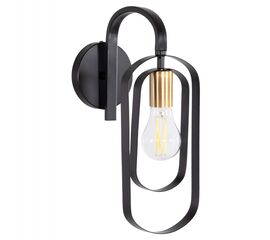 ΑΠΛΙΚΑ ΤΟΙΧΟΥ BIUT HM7443.11 ΜΕΤΑΛΛΟ ΣΕ ΜΑΥΡΟ--ΧΡΥΣΟ ΝΤΟΥΙ 16x19x38Υεκ. - ΑΠΛΙΚΕΣ ΤΟΙΧΟΥ στο Milonadakis.gr